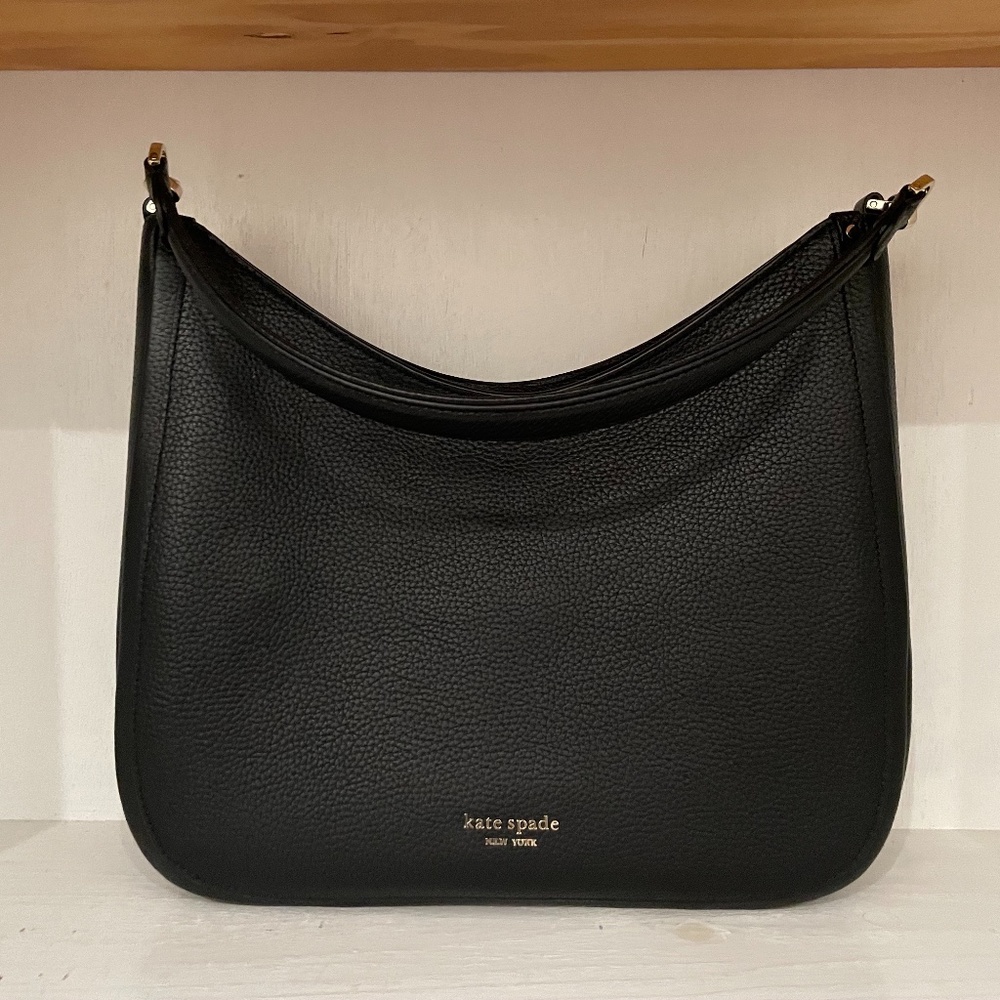 Kate Spade Large Roulette Hobo bag (black)